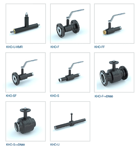 FULLY WELDED BALL VALVES BALLOSTAR MONOBALL KHO